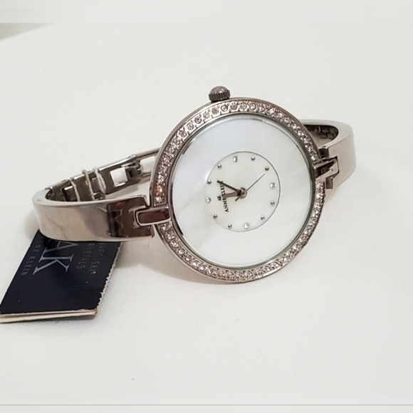 Vintage Anne Klein with Swarovski Crystals Watch - Picture 1 of 10